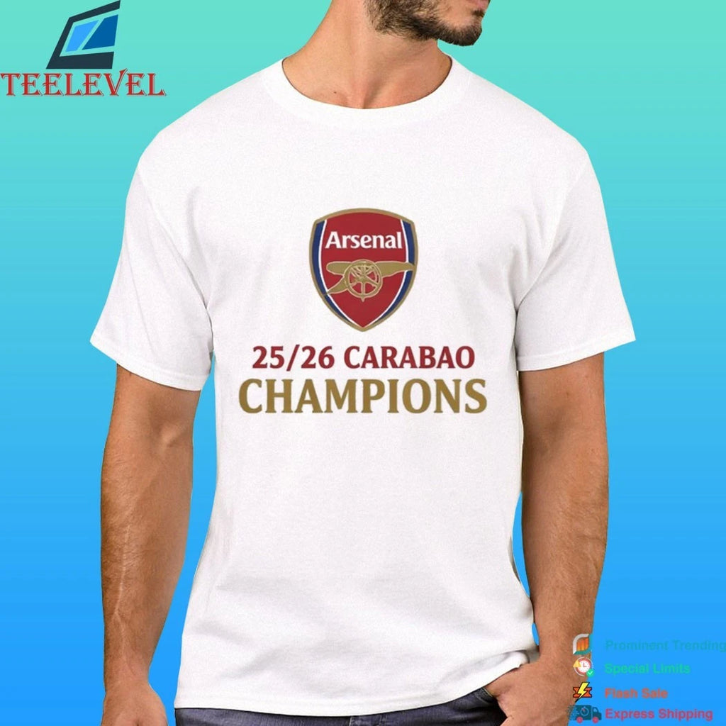 Arsenal 25 26 Carabao Champions Shirt