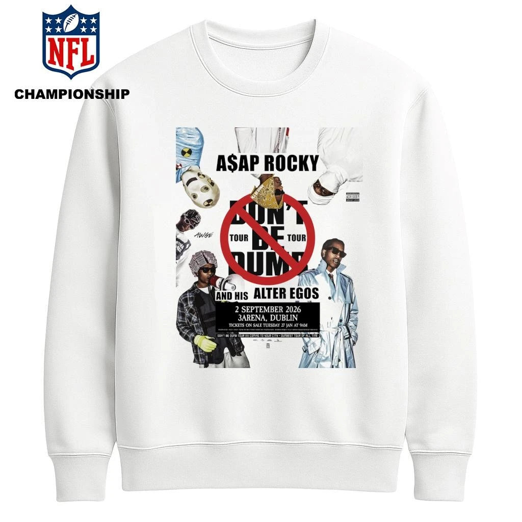 ASAP Rocky Don’t Be Dumb World Tour Poster Shirt