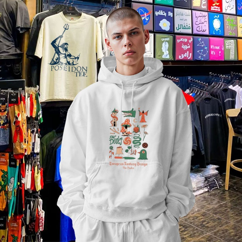 Astrofat The Dudes European Fantasy Design T-shirt