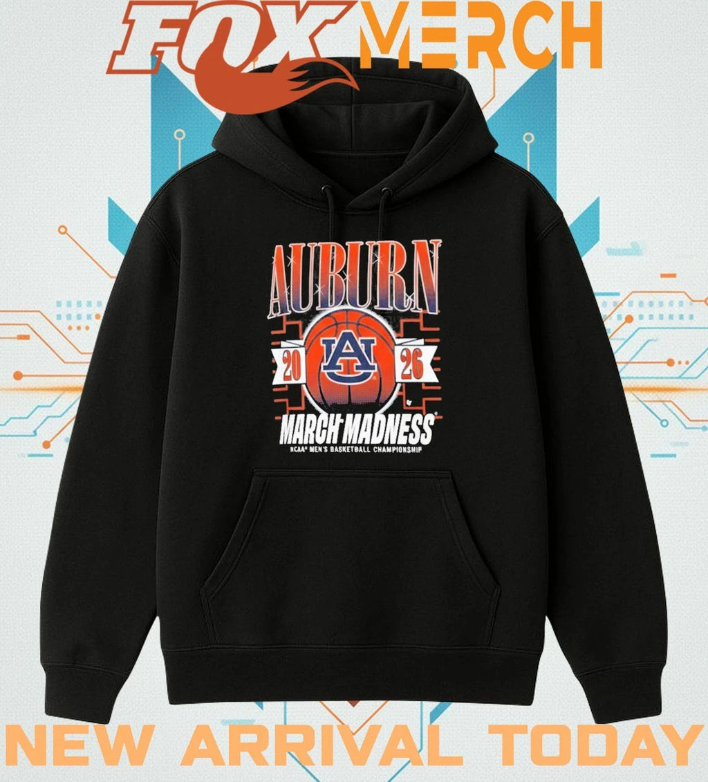 Auburn Tigers 2026 March Madness NCAA men’s basketball Championship t-shirt