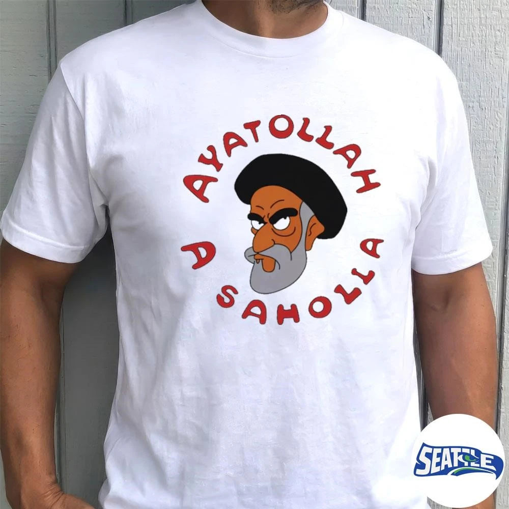 Ayatollah Assahola Iran Simpson 2026 shirt