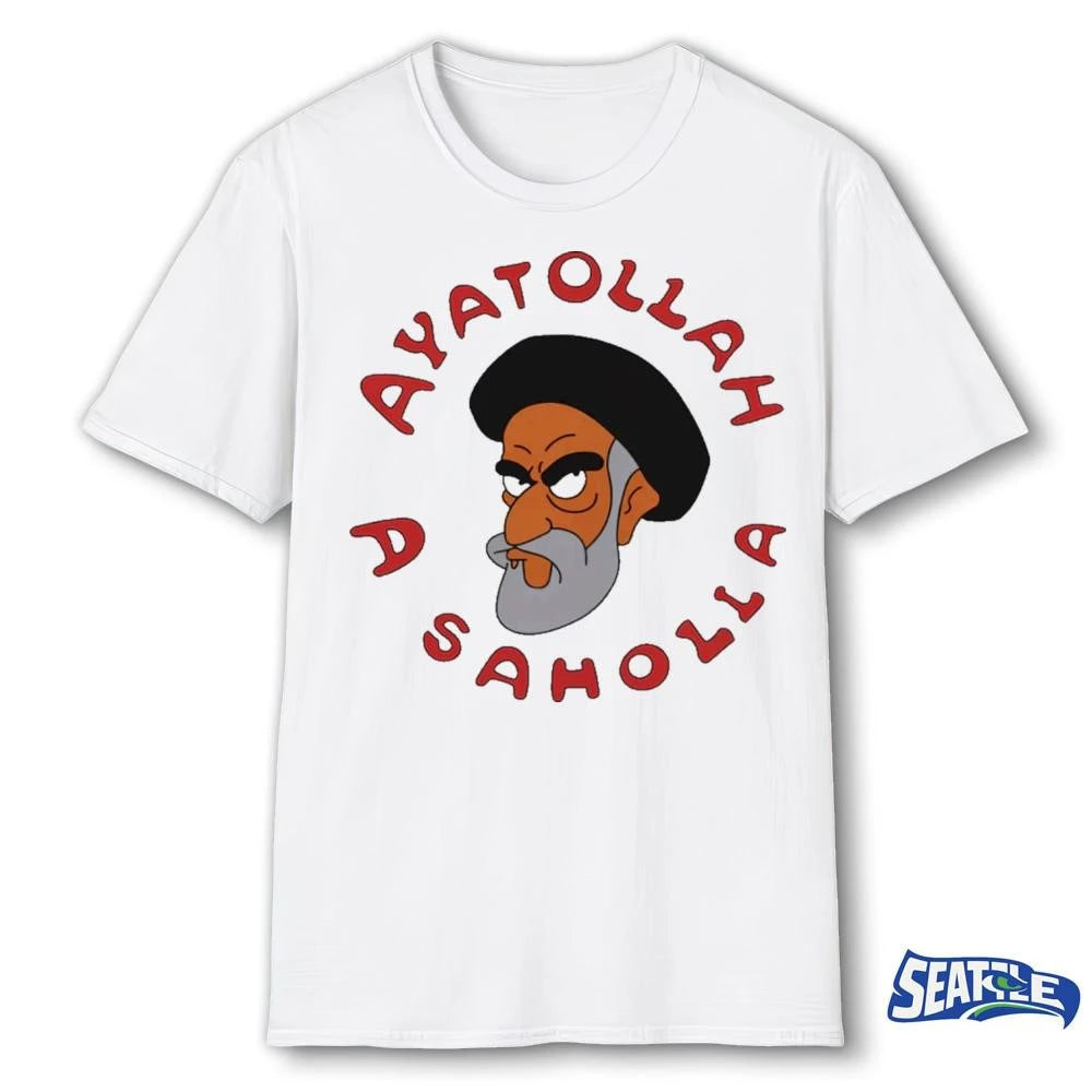 Ayatollah Assahola Iran Simpson 2026 shirt