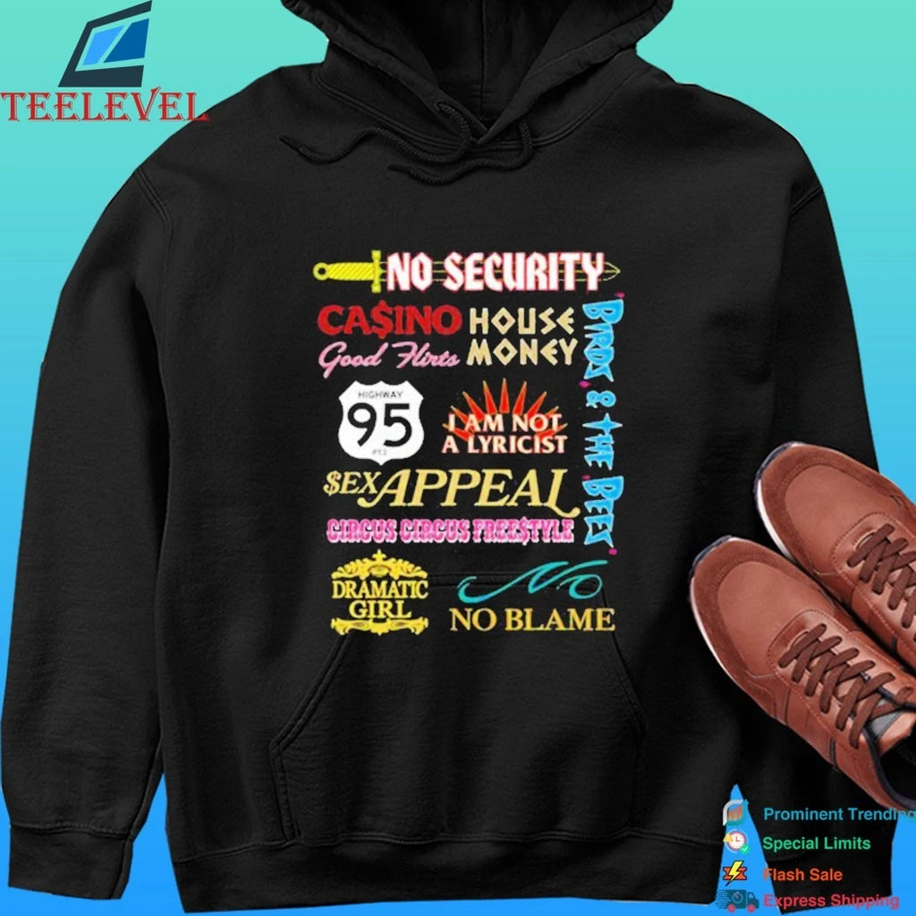 Baby Keem Casino Tracklist No Security Shirt