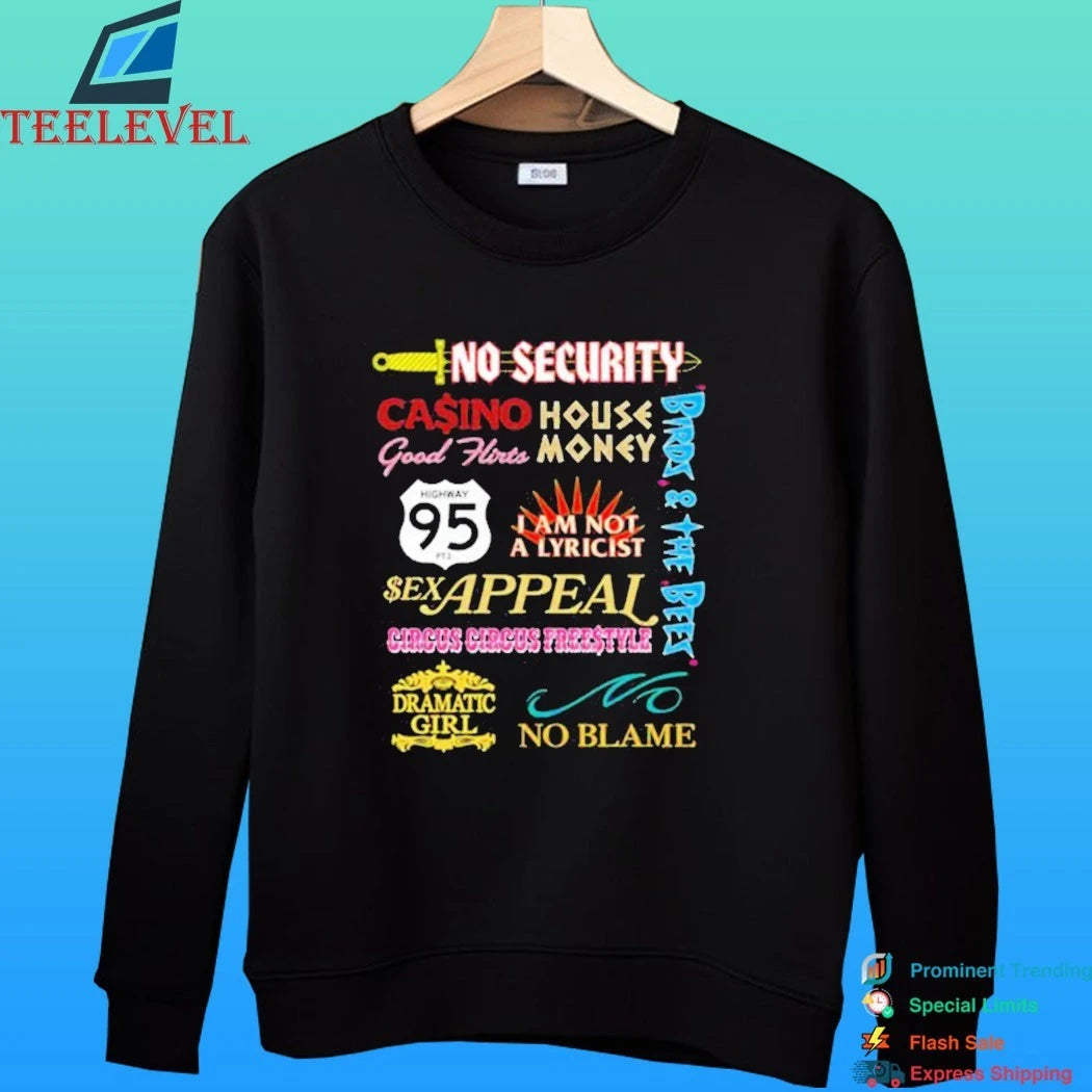 Baby Keem Casino Tracklist No Security Shirt