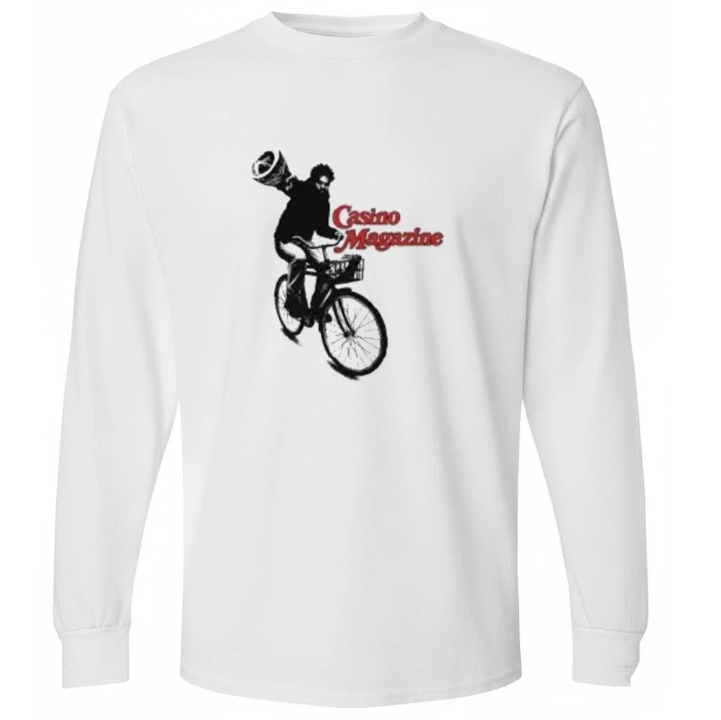 Baby Keem Merch Limited Edition Casino Magazine Bicycle Shirt