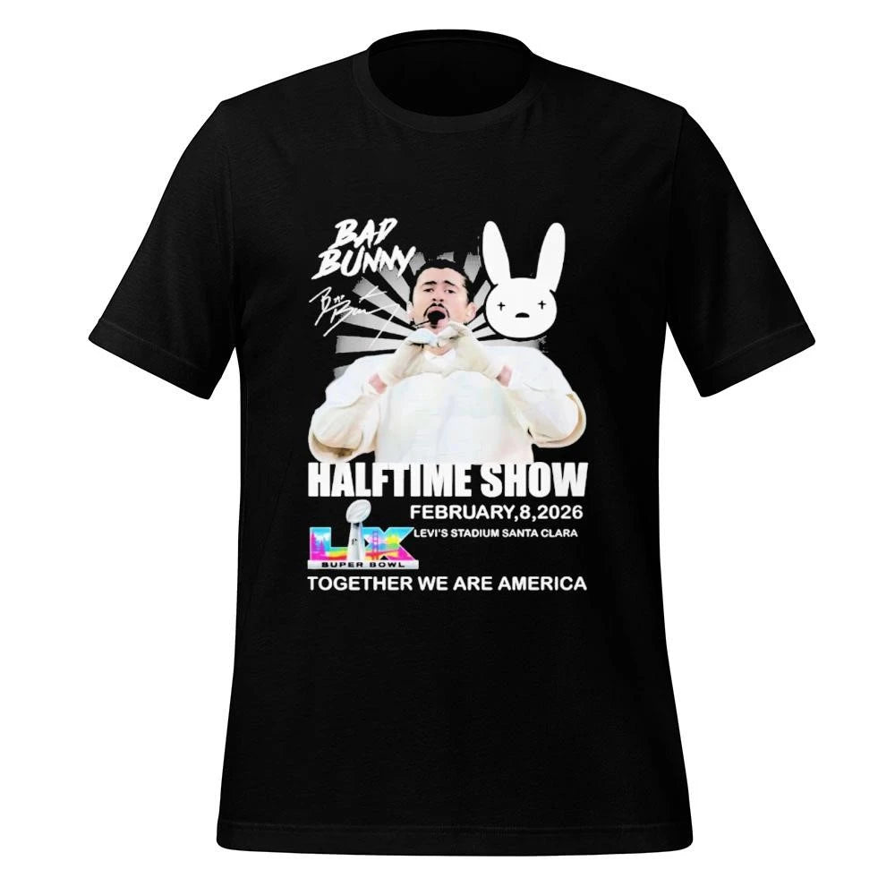 Bad Bunny Halftime Show Together We Are America Shirt