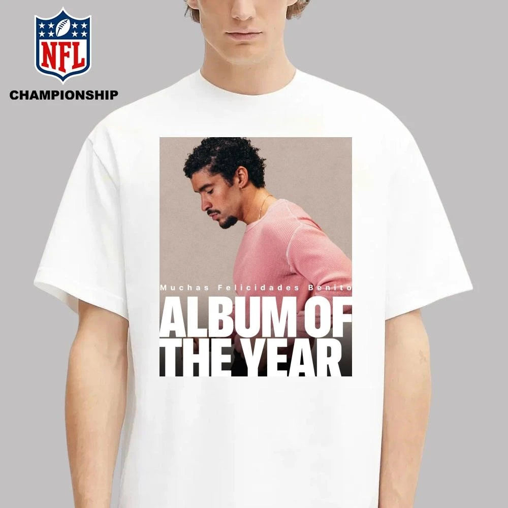 Bad Bunny Muchas Felicidades Benito Album Of The Year Shirt