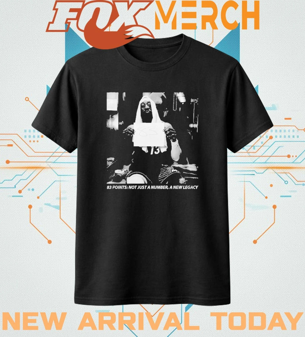 Bam Adebayo 83 points not just a number a new legacy t-shirt