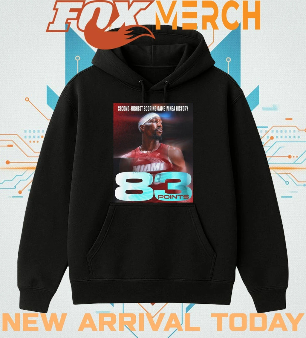 Bam Adebayo 83 points second-highest scoring game in NBA history t-shirt