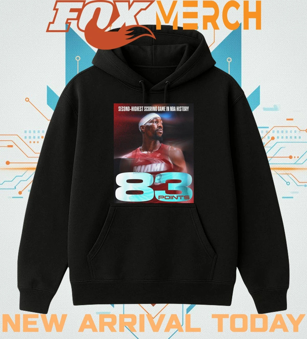 Bam Adebayo 83 points second-highest scoring game in NBA history t-shirt