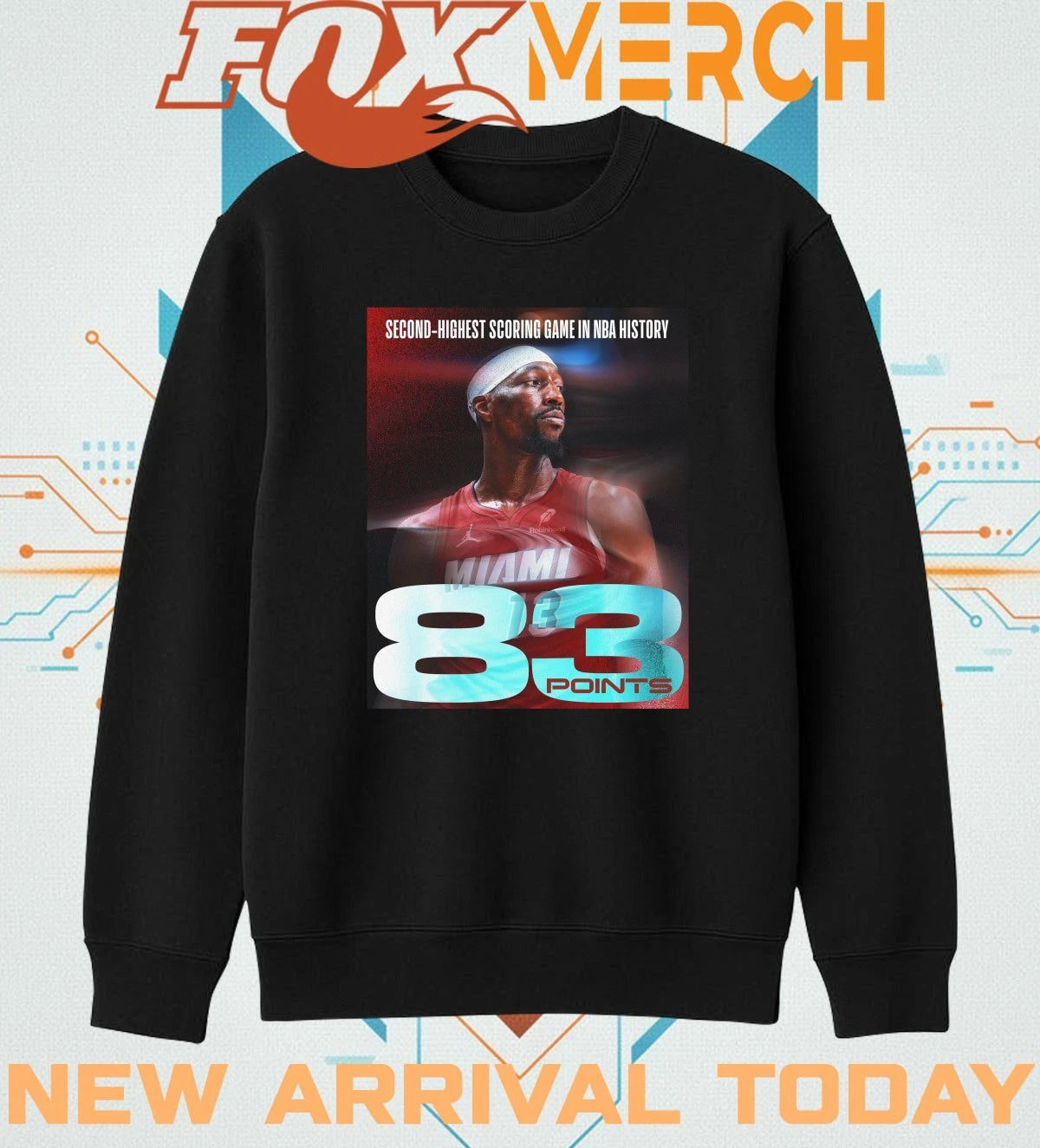 Bam Adebayo 83 points second-highest scoring game in NBA history t-shirt
