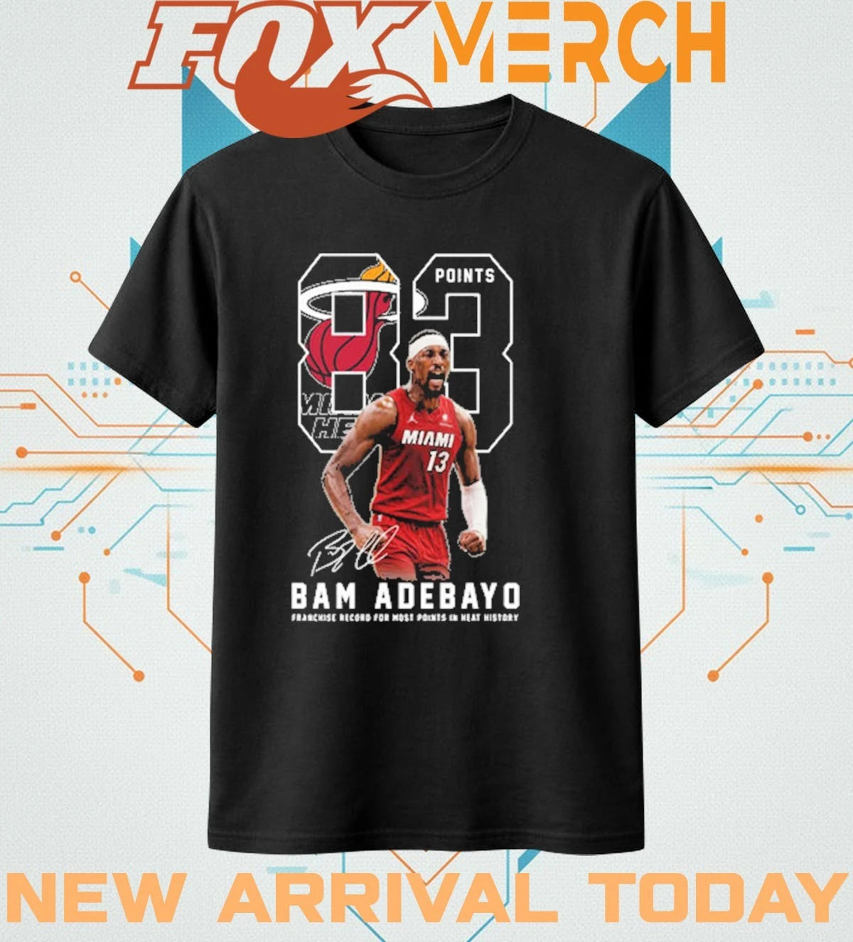 Bam Adebayo 83 Points t-shirt