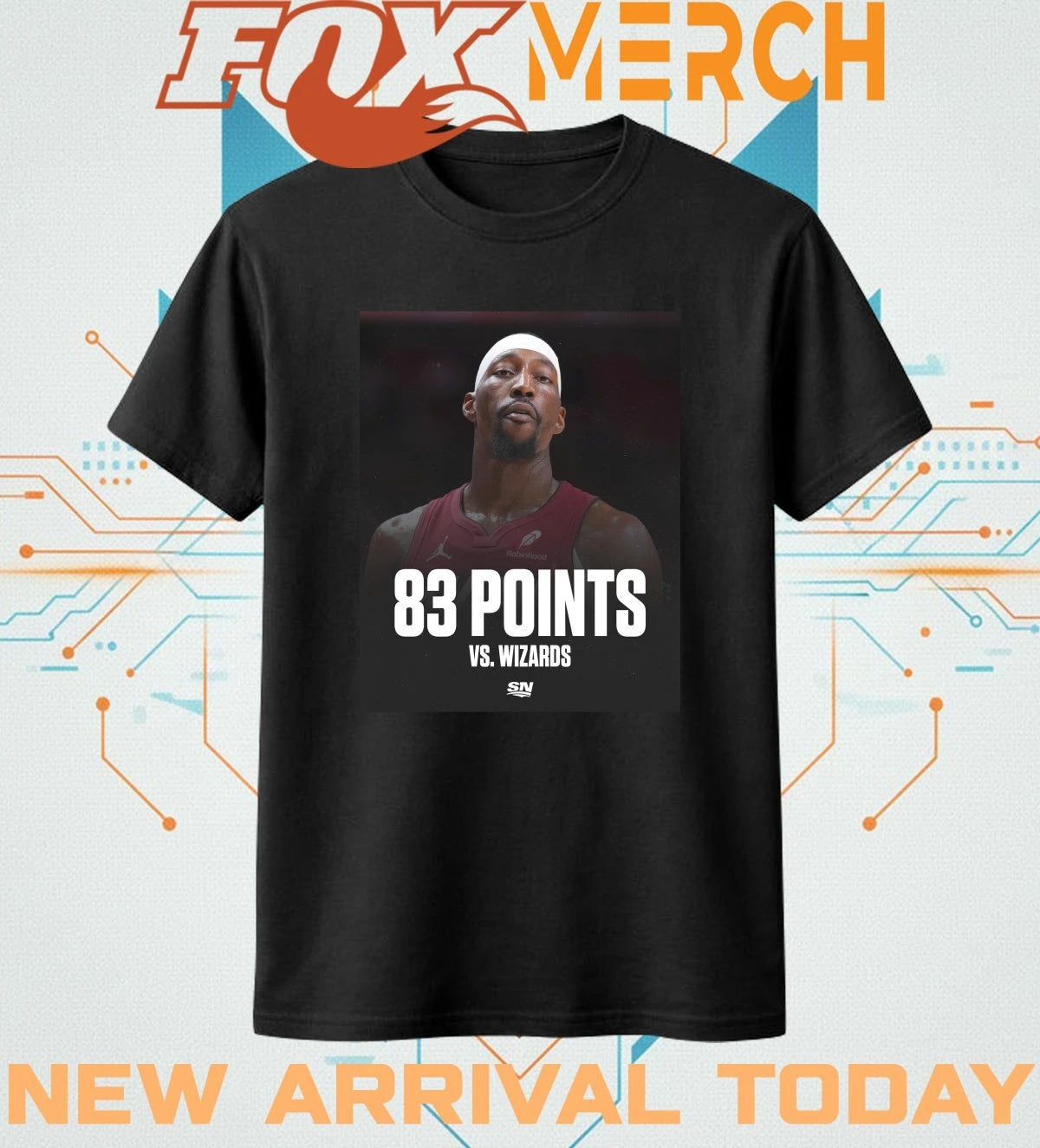 Bam Adebayo 83 points vs Wizards t-shirt