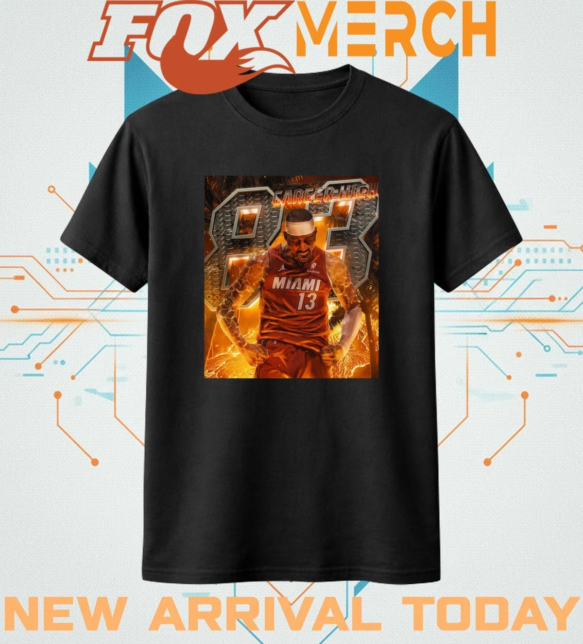 Bam Adebayo Miami Heat Goes Nuclear 83 Career high second most points in NBA history t-shirt