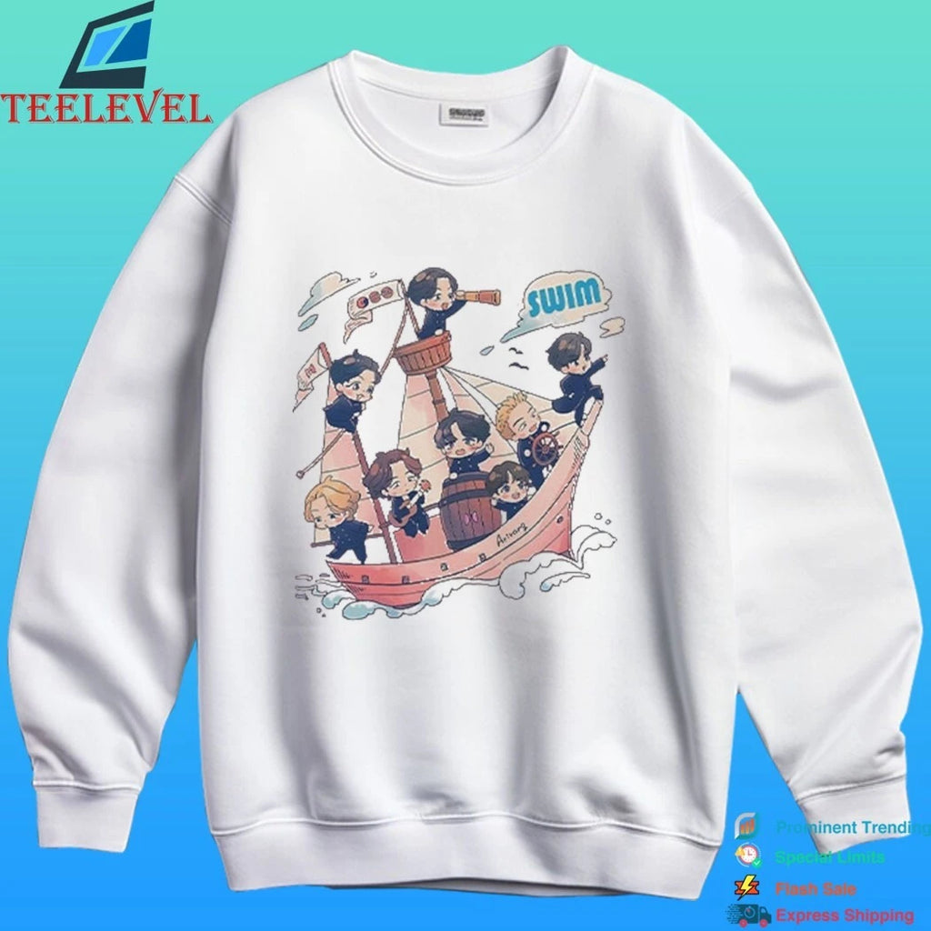 Bangtan Arirang Swim Track Shirt