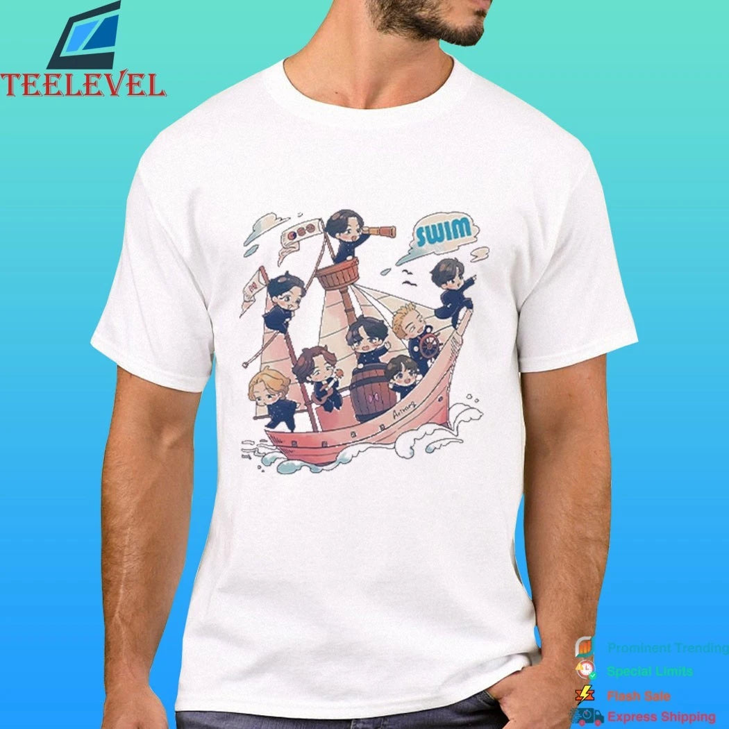 Bangtan Arirang Swim Track Shirt