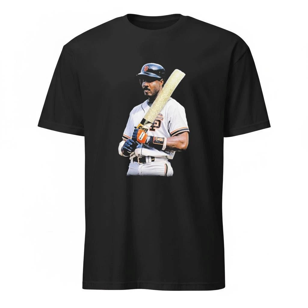 Barry Bonds Wielding A Cannabis Joint Bat Shirt