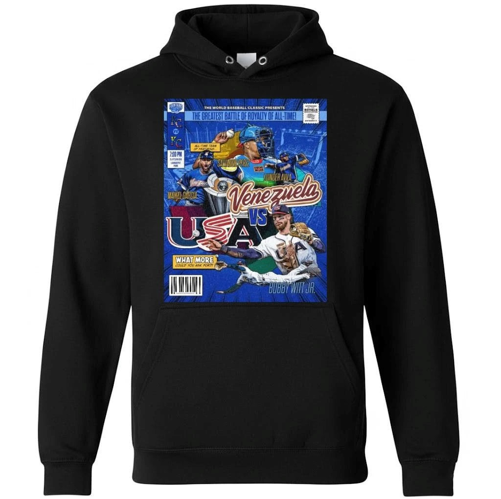 Battle of Baseball Royalty Venezuela vs USA 2026 Shirt