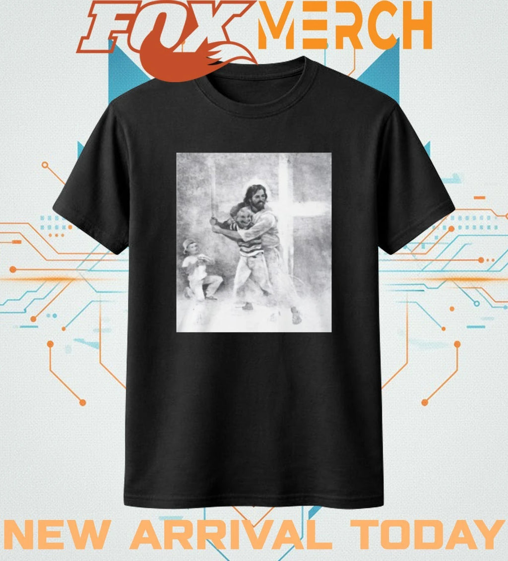 Be a power hitter with jesus t-shirt