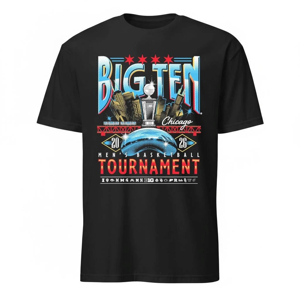 Big Ten Men’s Basketball Tournament Chicago 2026 Shirt