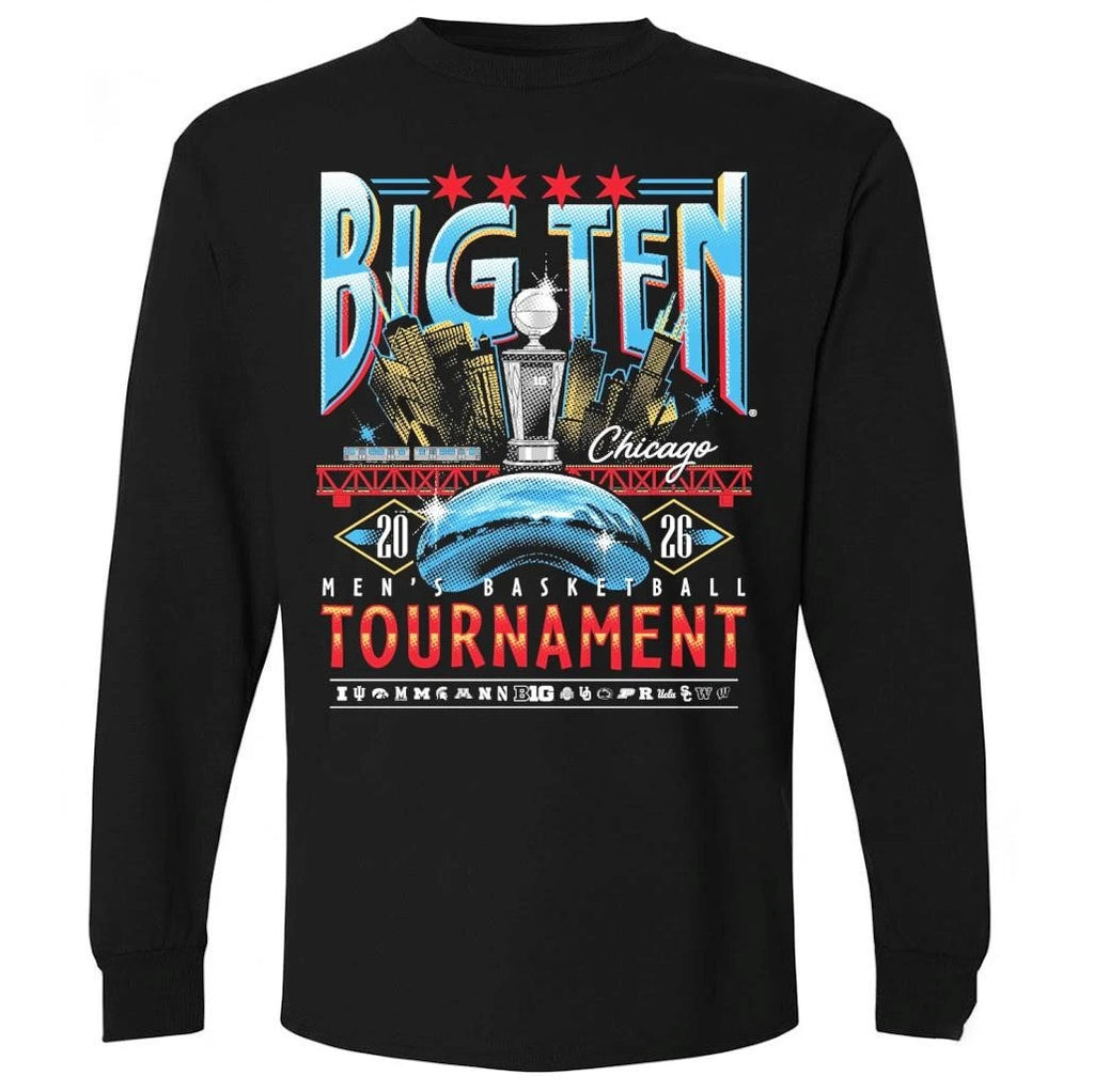 Big Ten Men’s Basketball Tournament Chicago 2026 Shirt