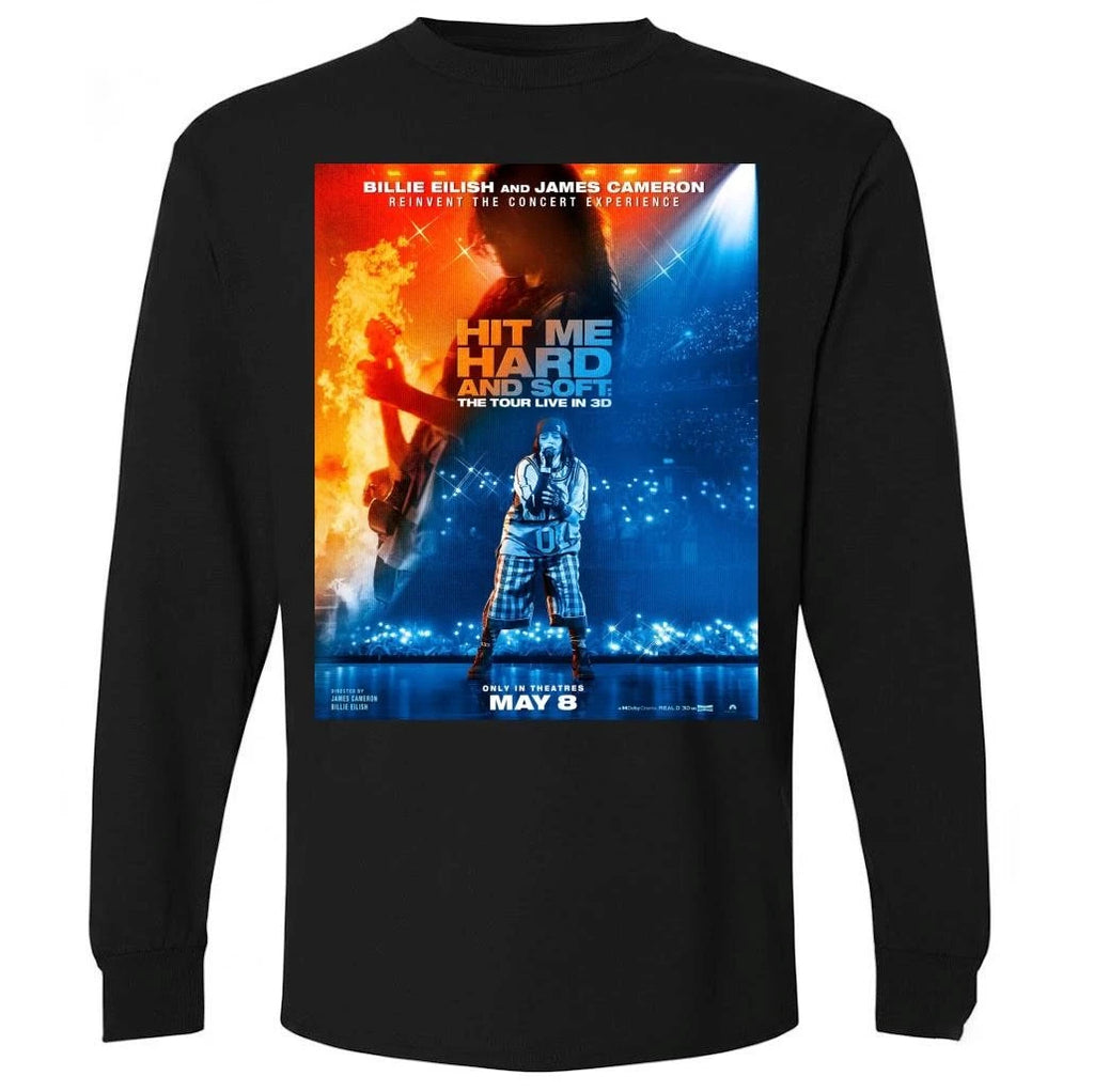Billie Eilish Hit Me Hard And Soft The Tour Live In 3D In Theatres On May 8 2026 Poster Shirt