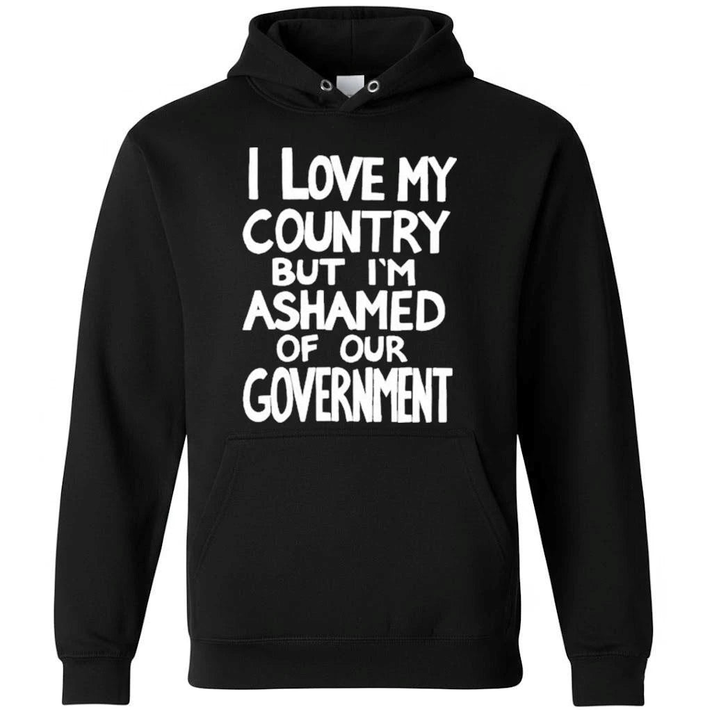 Billie Eilish I Love My Country But I’m Ashamed Of Our Government Shirt
