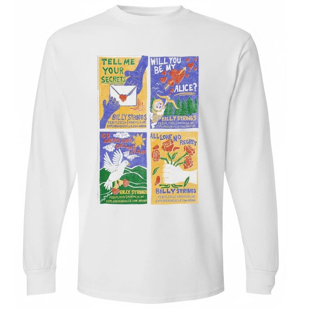 Billy Strings At ExploreAsheville.com Arena February 14 2026 Poster Shirt