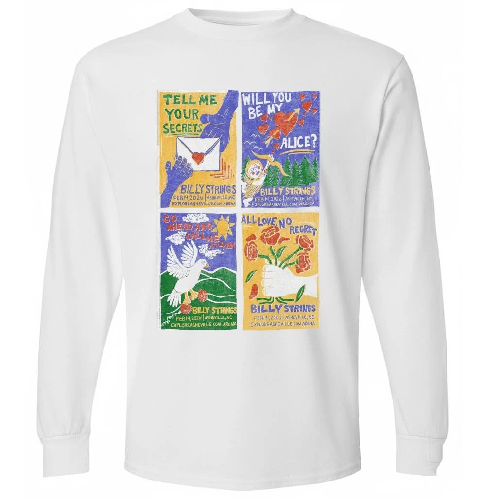 Billy Strings At ExploreAsheville.com Arena February 14 2026 Poster Shirt