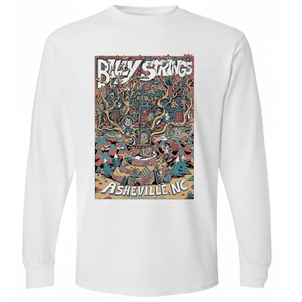 Billy Strings ExploreAsheville.com Arena Asheville, NC February 14 2026 Poster Shirt