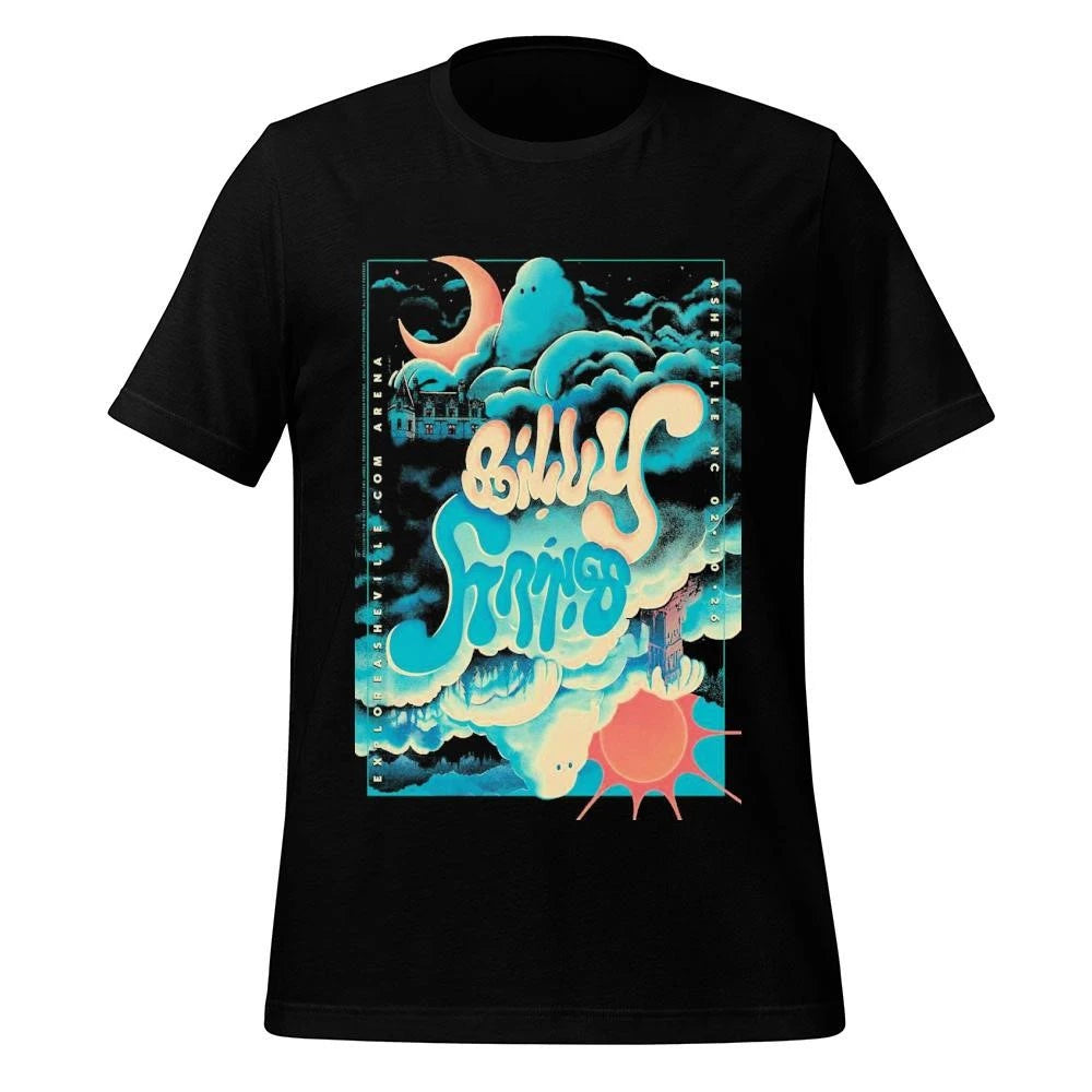 Billy Strings Feb 10 2026 At ExploreAsheville.com Arena Show Poster Shirt