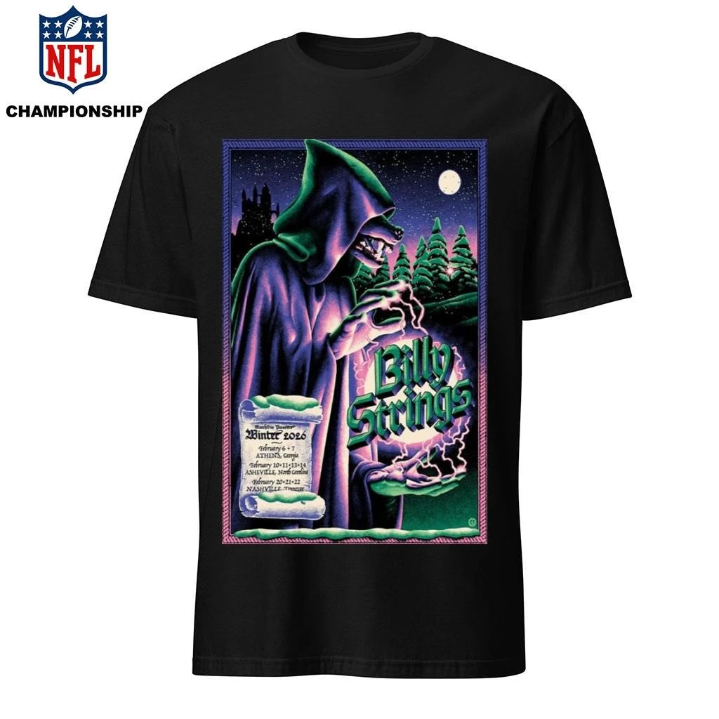 Billy Strings Winter 2026 Poster Shirt