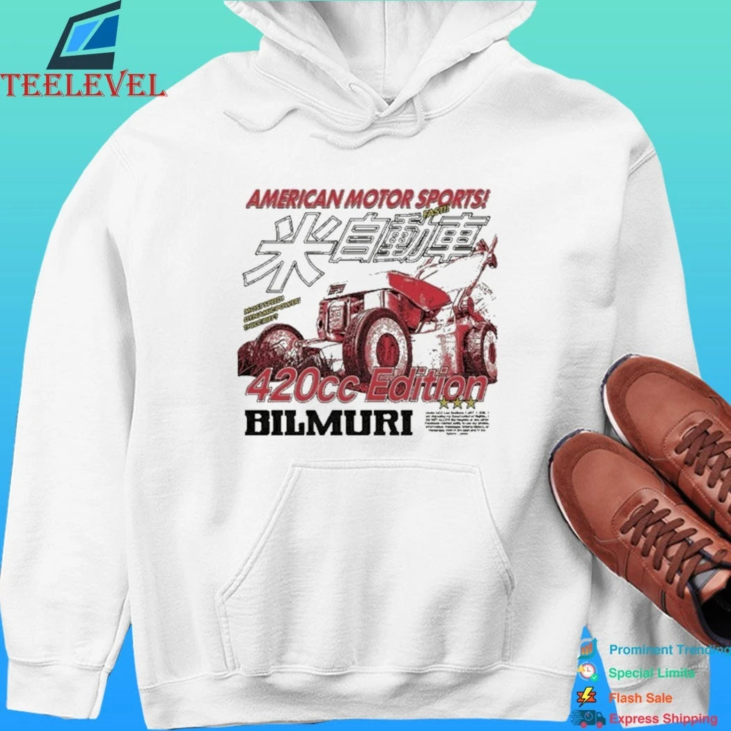 Bilmuri Lawnmower American Motor Sports 420CC Edition Shirt