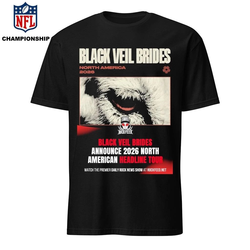 Black Veil Brides North America 2026 Tour Schedule Tour Dates Shirt