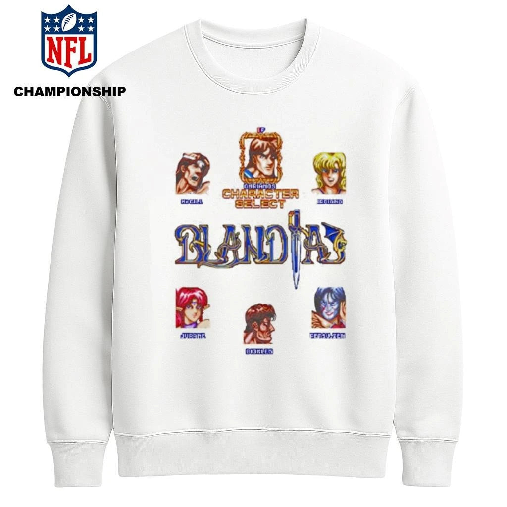 Blandia Character Select Shirt