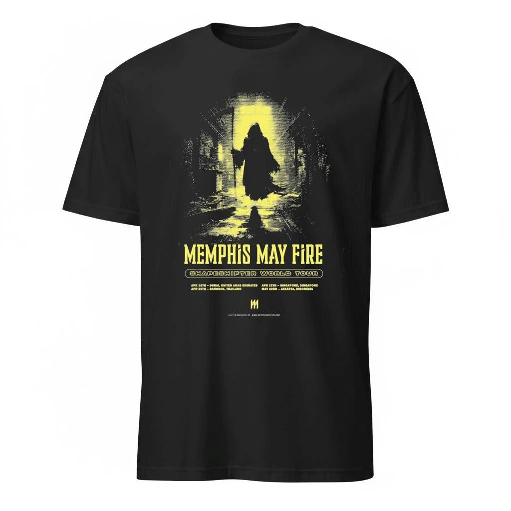 Blessthefall Shapeshifter Worl Tour 2026 Memphis May Fire Poster Shirt