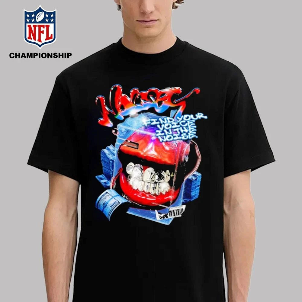 Blue-Red Tone Toothbrush Holder Art Print Shirt