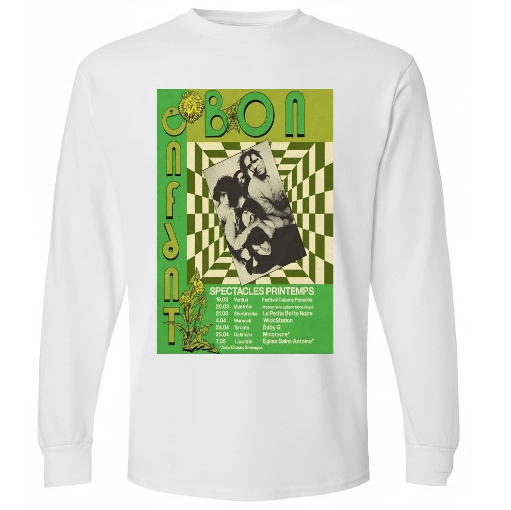 Bon Enfant Tour Spectacles Printemps 2026 Poster Shirt