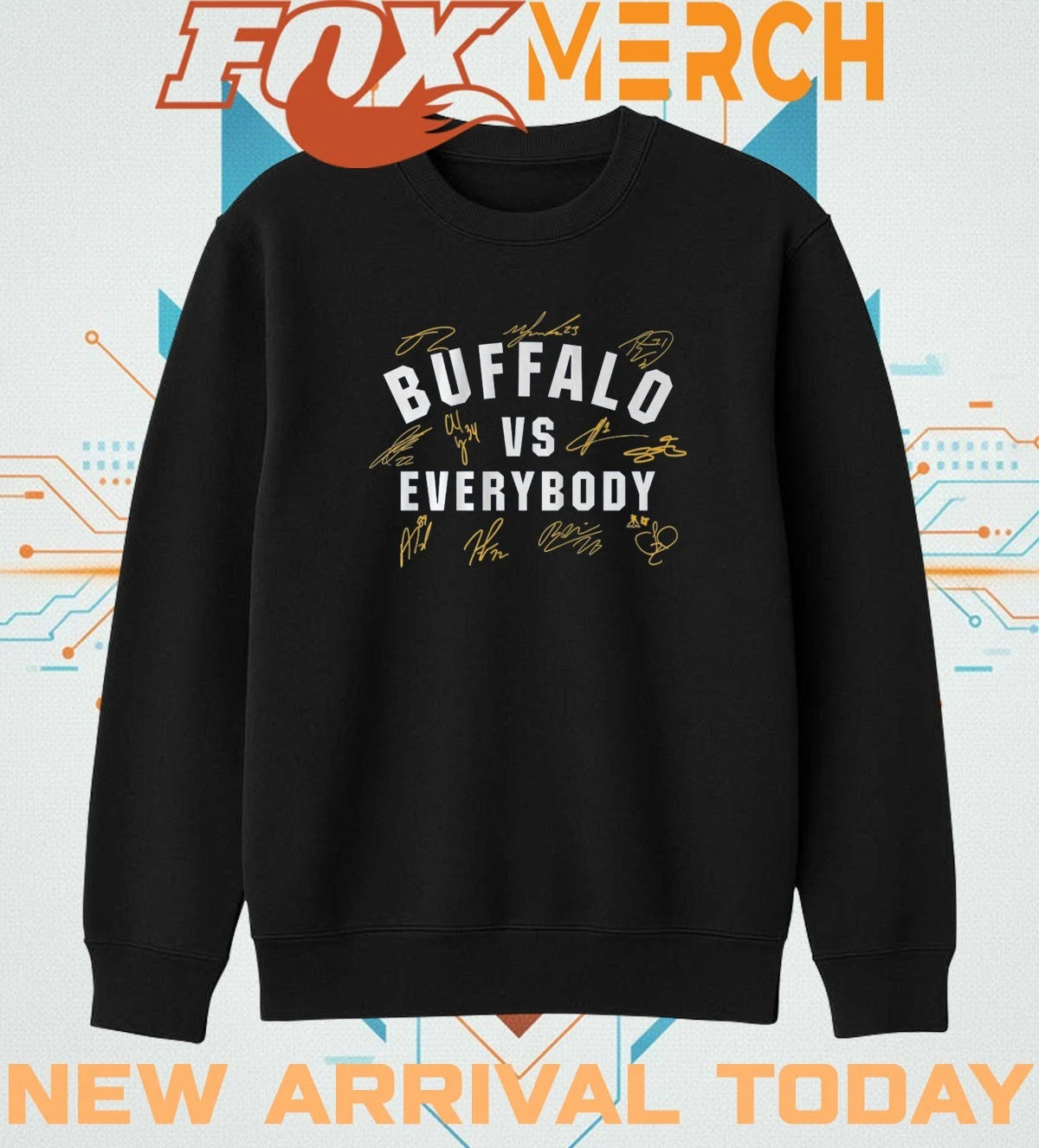 Buffalo Hockey vs Everybody signature shirt