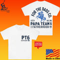 Bwtb For The Dad Papa Team 6 Fatherhood Road T-shirt