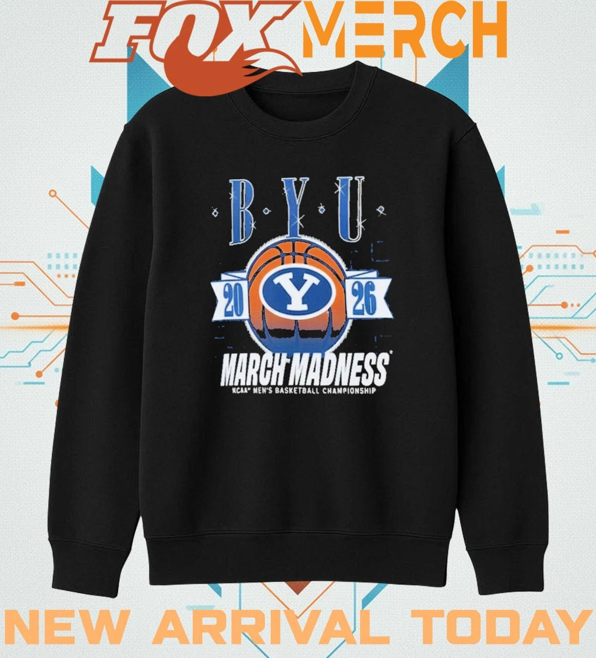 BYU Cougars 2026 March Madness NCAA men’s basketball Championship t-shirt