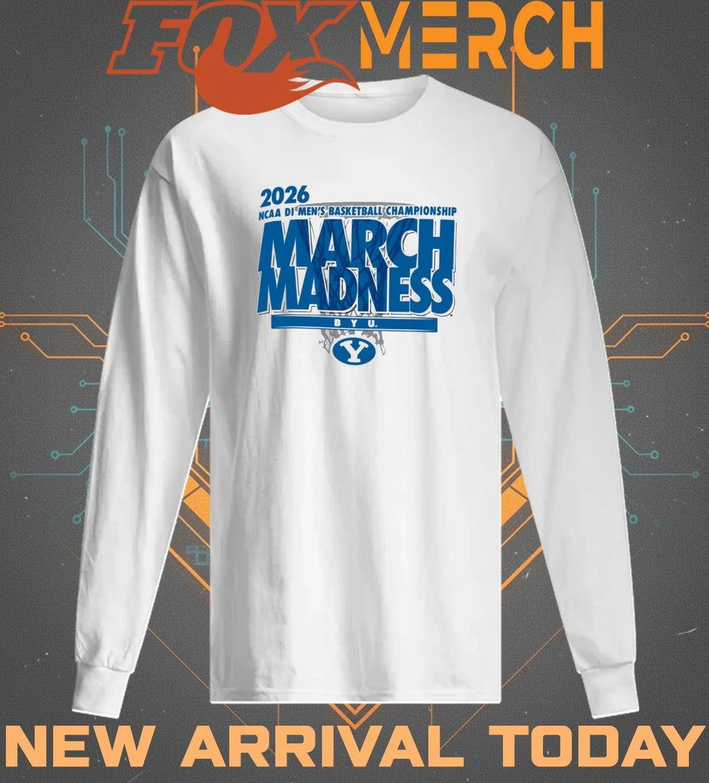 BYU Cougars 2026 NCAA DI Men’s Basketball Championship March Madness t-shirt