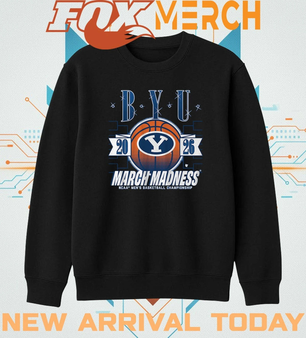 BYU Cougars Men’s Basketball 2026 March Madness t-shirt
