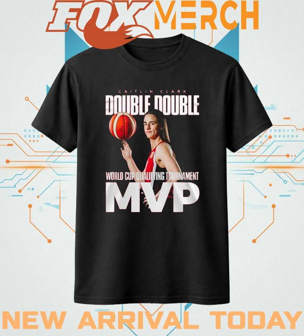 Caitlin Clark MVP of the 2026 FIBA Women’s World Cup Qualifying Tournament t-shirt