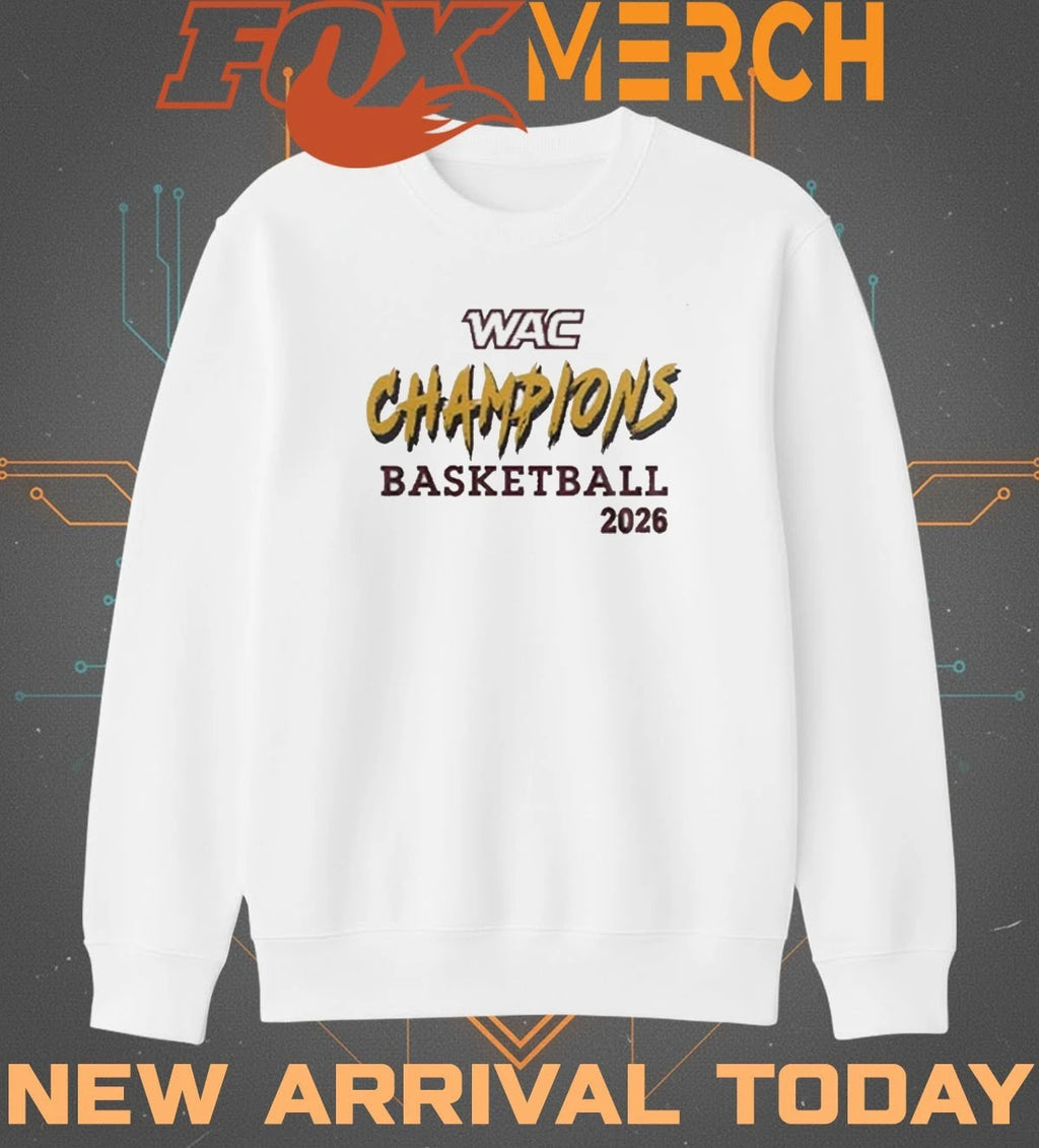 California Baptist 2026 WAC Champions t-shirt