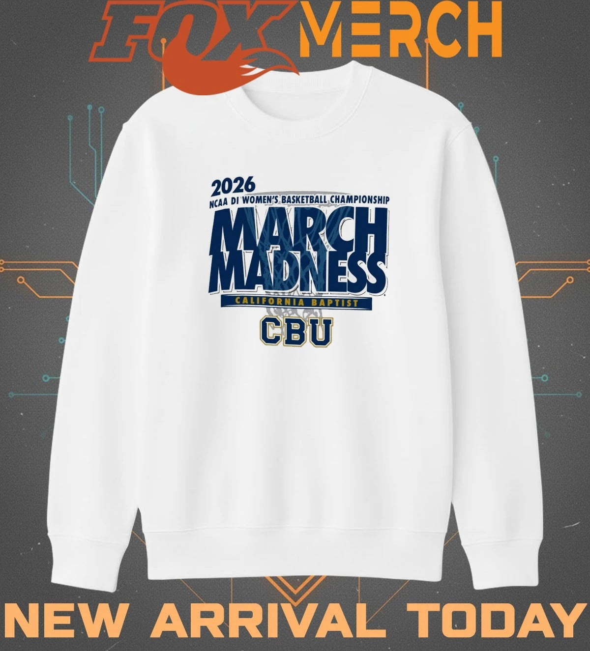 California Baptist Lancers 2026 NCAA DI Women’s Basketball Championship March Madness t-shirt