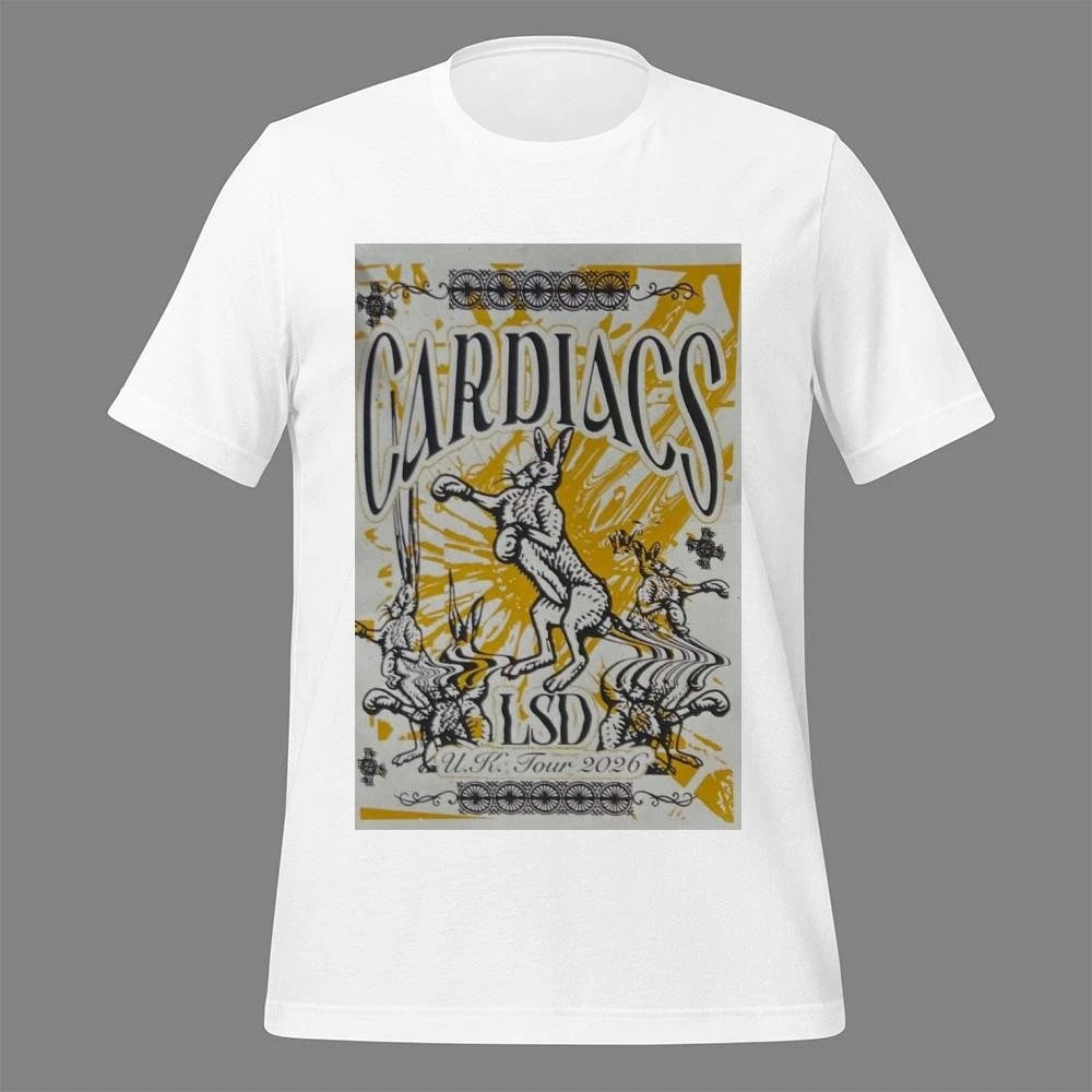 Cardiacs U.K Tour 2026 Poster  Shirt