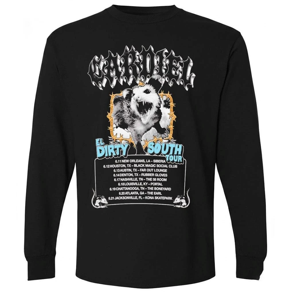 Cardiel El Dirty South Tour 26 Poster Shirt