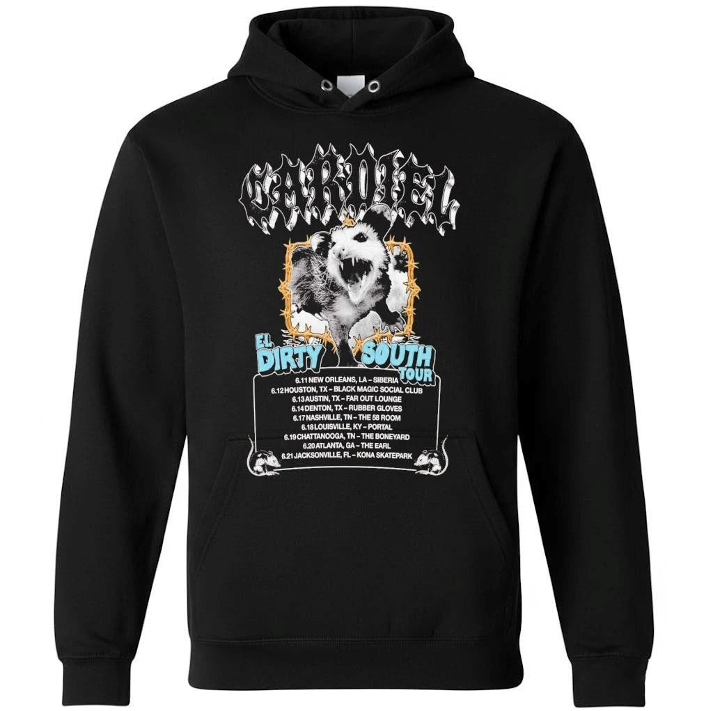 Cardiel El Dirty South Tour 26 Poster Shirt