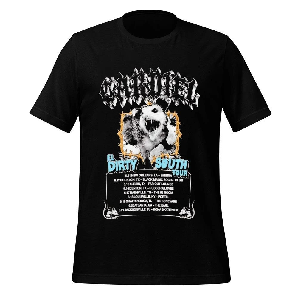 Cardiel El Dirty South Tour 26 Poster Shirt